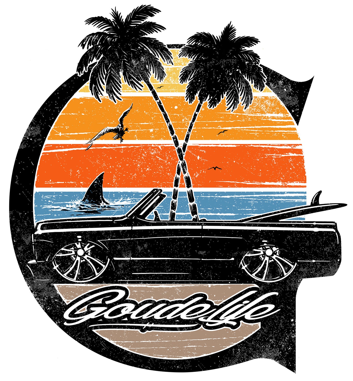 K5 Blazer Shirt "Beach Life"